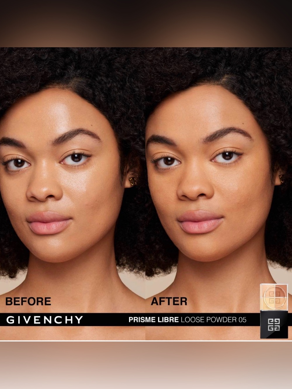 Givenchy Prisme Libre 4 in 1 MatteLoose Powder Shade 5, 24Hr Shine Control NWT - Picture 3 of 9